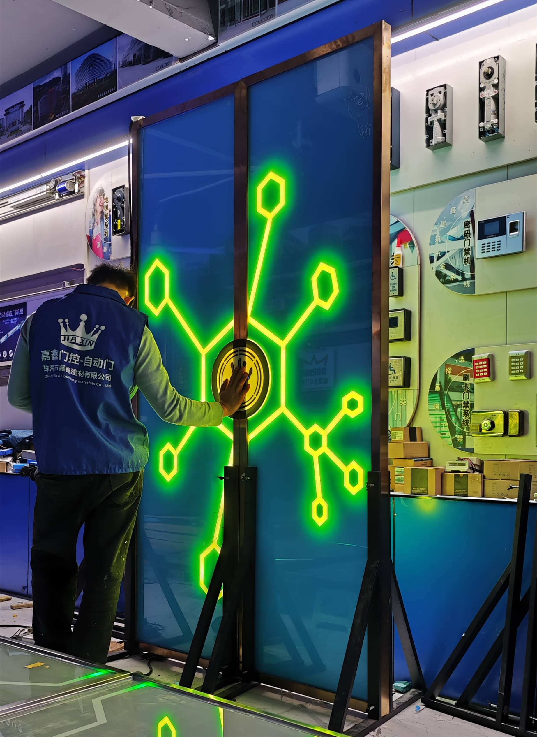 室内观光电梯 时尚网红门