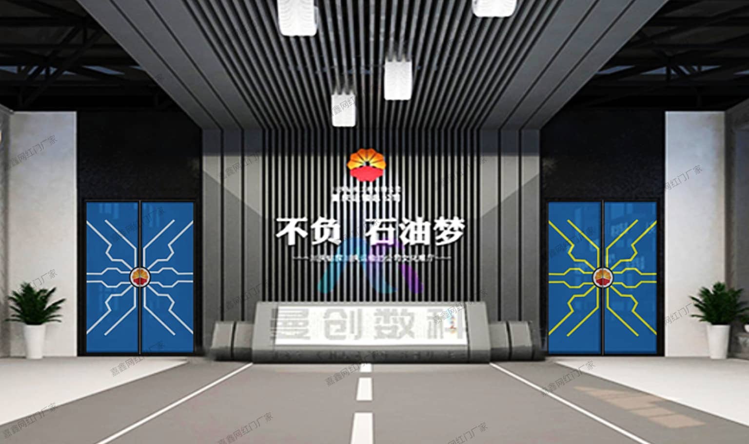 手掌发光感应门设计方案