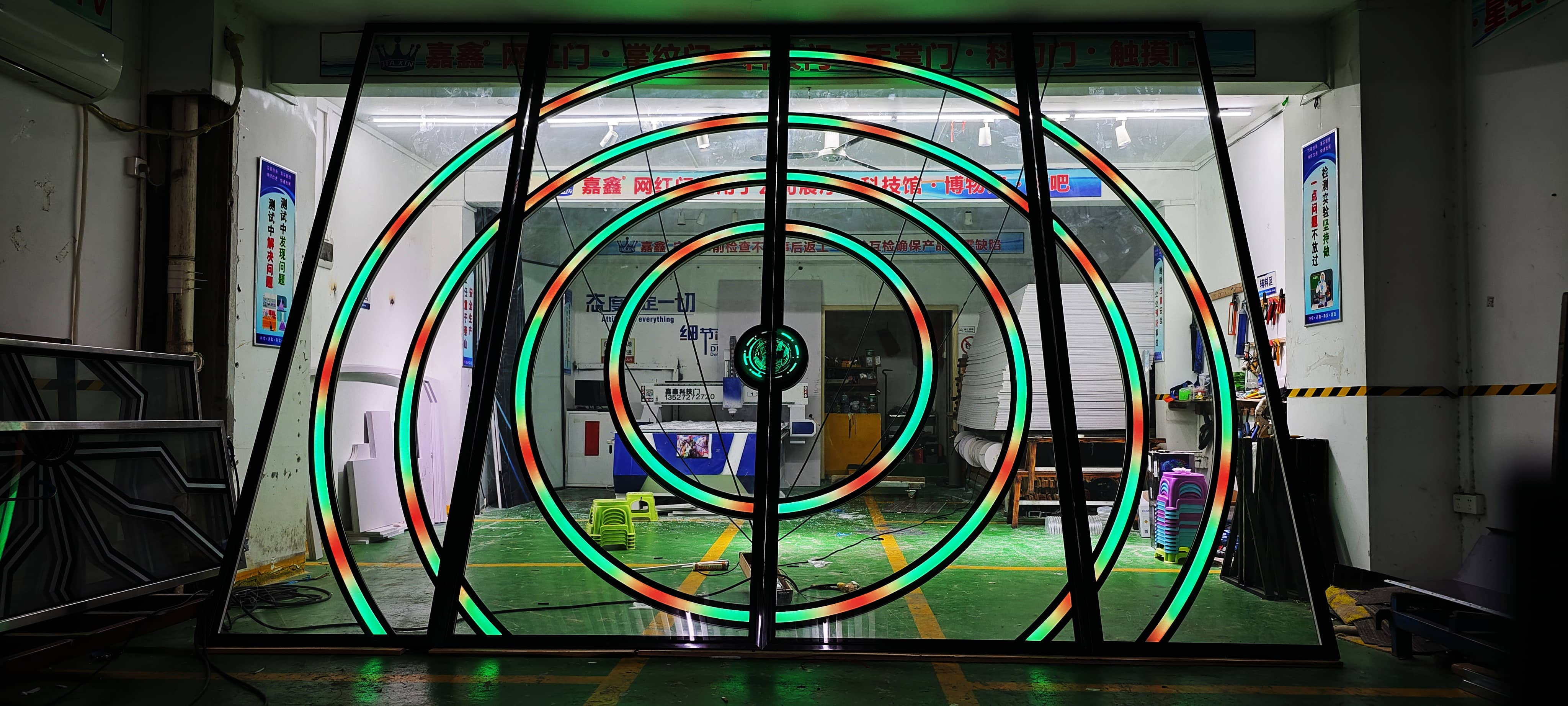 手掌自动感应门设计方案