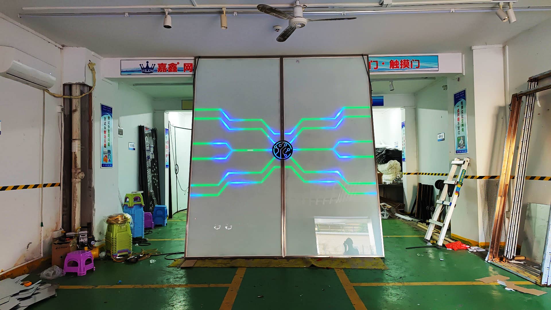 数字科技展厅自动门设计