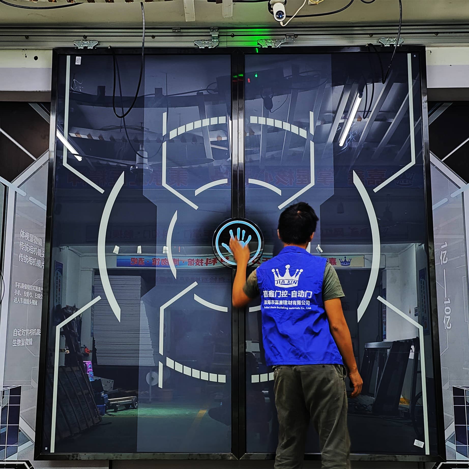 网红掌纹门设计方案