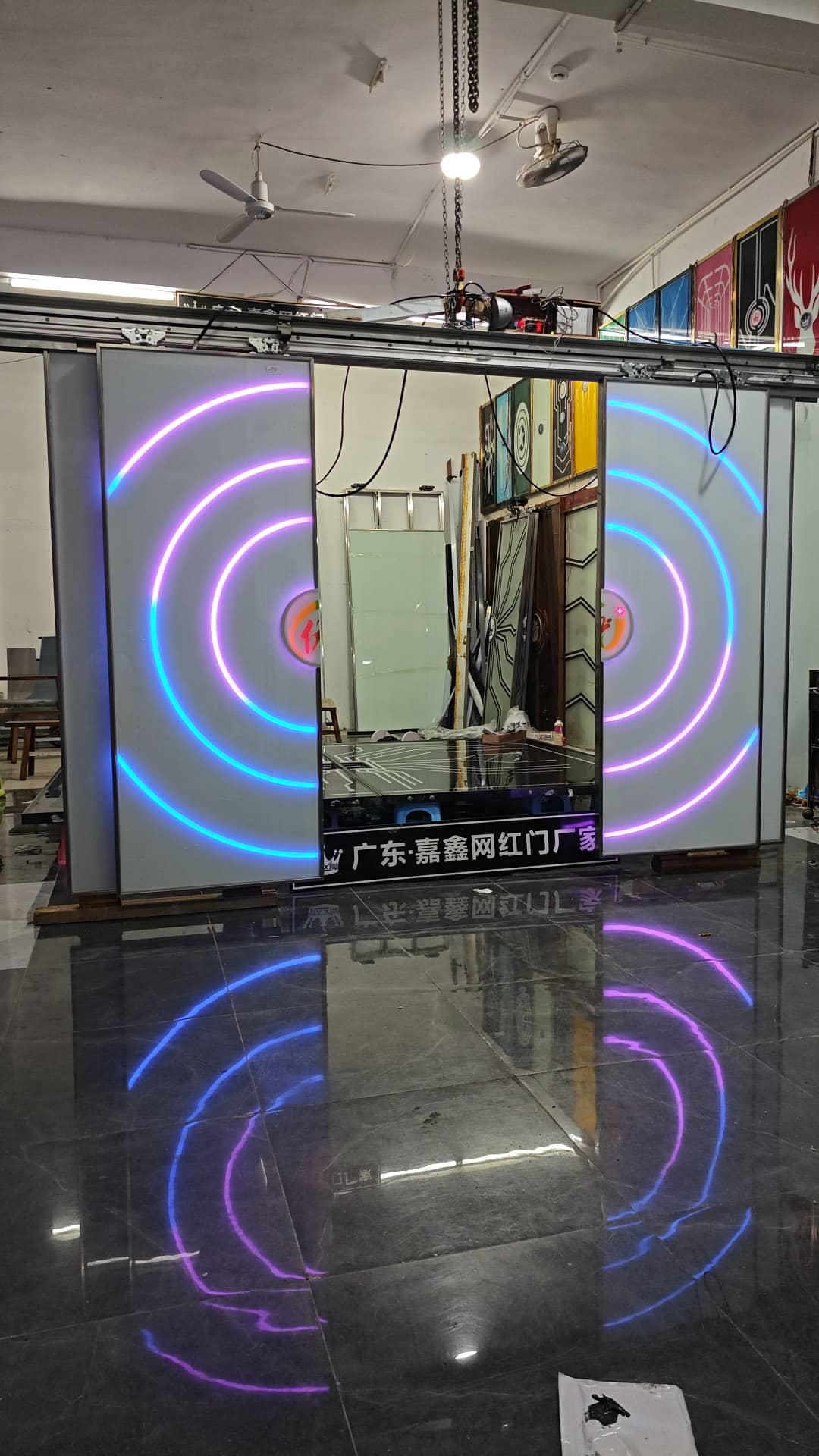 智能展馆发光科技门发光科技门