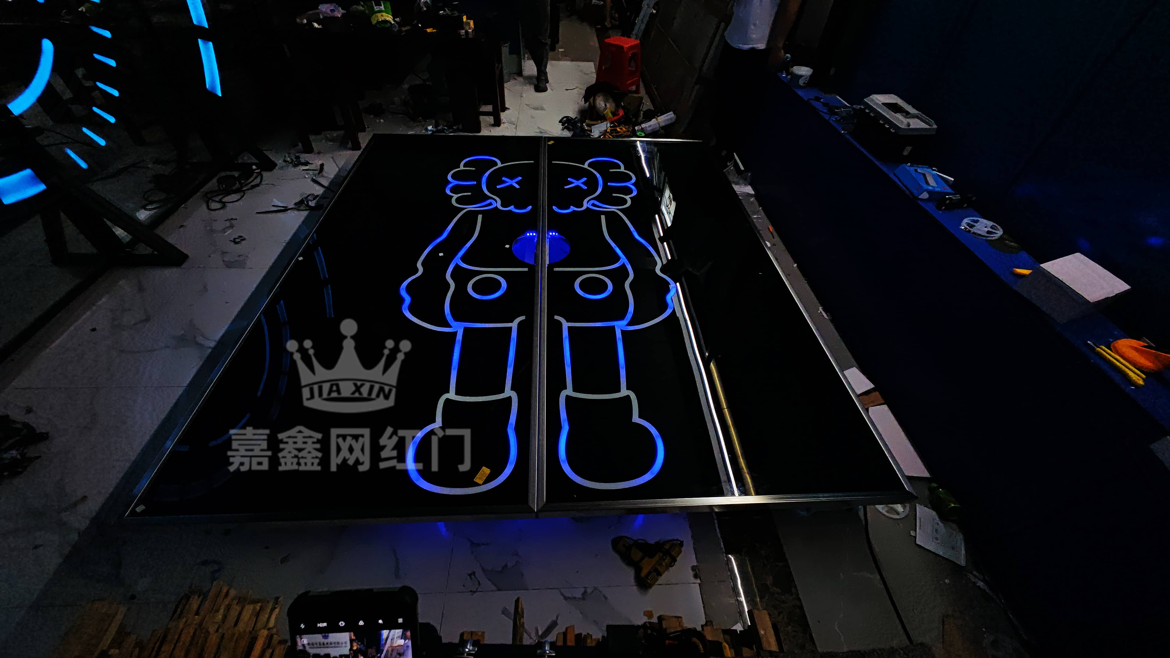 自动科技门 潮流款式 电动自动门 源头厂家